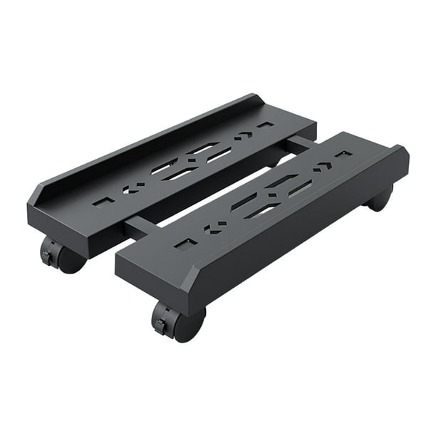 Soporte para CPU, Carro para PC, Soporte para CPU móvil, Premium, Soporte para PC, Soporte de torre para computadora móvil Soporte de mainframe para Negro