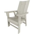 thumbnail image 4 of Shoreside Modern Curveback Adirondack Plastic Dining Chair, 4 of 9