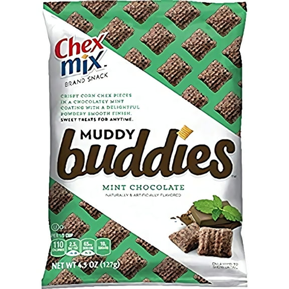 (Price/CASE)Chex Mix 16000-14864 Chex Mix(R) Muddy Buddies 4.5 oz Mint Chocolate 7 Ct