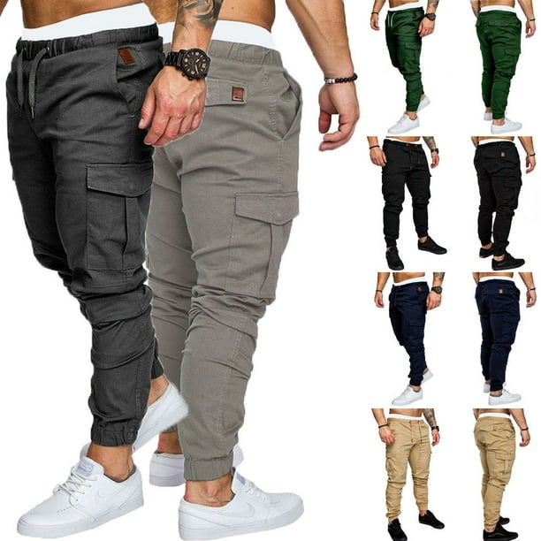 men's straight leg cargo pants