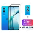 thumbnail image 2 of OnePlus Nord CE4 Lite 5G Tempered Glass for OnePlus Nord CE 3 Lite CE4 12 12R 11 11R Ace 3 2 Pro 3V 2V 4G 5G 2 in 1 Screen Protector Tempered Glass with Camera Lens Glass Protector, 2 of 9
