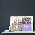 thumbnail image 2 of Custom Canvas Prints Happy Easter Personalized Photo Image Collage DIY Framed Kit Wall Art Picture Room Decor 16x20 inch, 2 of 6