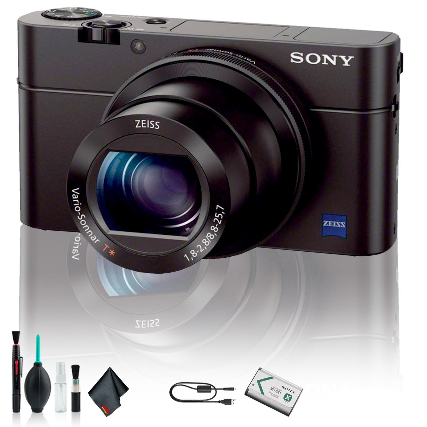 Sony Cyber-shot DSC-RX100 IV Camera DSCRX100M4/B Starter Kit