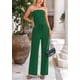 thumbnail image 3 of Conjunto de Dos Piezas para Mujer PRETTYGARDEN Tejido Acanalado Verde M, 3 of 8