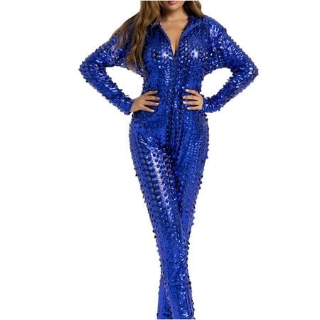 Clearance!Uooqdmx Sexy Lingerie for Women Bodysuits for Women Sexy Lacquer Leather Nightclub Game Clothes Erotic Clothing Corset Lingerie for Women A L