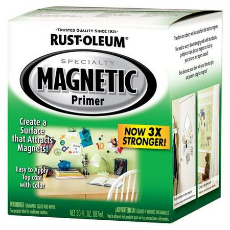 Rustoleum magnetic paint