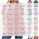 thumbnail image 3 of Neewe Womens Plus Size Pleated Tops Short Sleeve Summer Tunic Casual Loose Fit Crewneck Shirts Blouse 2026, 3 of 6