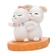 thumbnail image 4 of Parejas de conejos Adornos de conejo Escultura de animales Figuras creativas de conejo Conejo Estilo B, 4 of 9