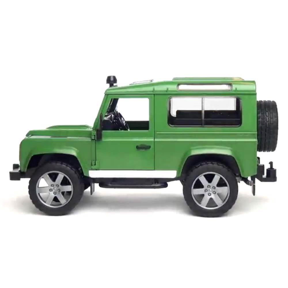 land rover and trailer toy