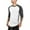 White, variant on Tosmy Men's T-Shirt Mens Casual Vintage Cool Slim Fit 3/4 Sleeve Hiking Baseball T Shirts Classic Tee