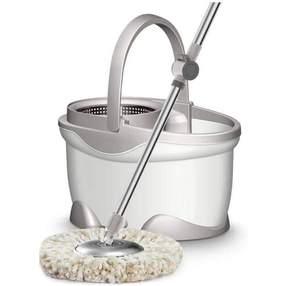 RKXQT 360 Rotating Head Microfiber Spinning Floor Mop Head for Housekeeper Home Floor Cleaning Mop