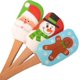 thumbnail image 5 of Juego DE 2 Espátulas DE Silicona LzGUNGY con Diseño DE Papá Noel y Muñeco DE Nieve para Cocina, 5 of 5