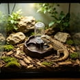 thumbnail image 4 of Automatic Water Dispenser, Plastic Gravity Fed Waterer for Tortoises, Lizards, Chickens, and Small Pets, 4 of 6