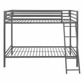 Mainstays Premium Metal Twin over Twin Bunk Bed, Multiple Colors