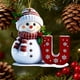thumbnail image 5 of Adornos navideños personalizados con letras 2025 | Colgante acrílico para decorar el árbol | Adornos navideños personalizables para la decoración del hogar, 5 of 6