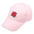 thumbnail image 2 of Only Moment Pink Unisex Vintage Washed Baseball Cap Hat Polyester Vintage Adjustable Washed Distressed Denim Baseball Hat One Size, 2 of 6
