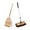 Beige, variant on Mop Little Housekeeping Helper Set Household Mini Kids Broom and Dustpan Set Beige