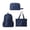 Blue, variant on 3-in-1 Foldable Backpack, Lightweight Packable Travel & Tote Bag for Women