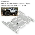 thumbnail image 3 of Khall RC Gear Box Mount Holder,Aluminum Alloy Accessory Part Gear Box Mount Holder for SCX10 / SCX10 II / TFL RC Crawler Car, Gear Box Holder, 3 of 8
