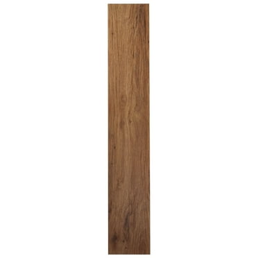 Self-Adhesive Vinyl Planks Hardwood Medium Oak Wood Peel Stick Tiles - 10 Pieces