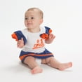 thumbnail image 2 of Blue & Orange - #1 Fan Onesie Dress 0-6 Months, 2 of 5