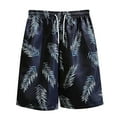 thumbnail image 3 of XINPING Swim Trunks Men 5 Inch Lightweight Solid Color Quick Dry Beach Swimming Shorts with Pockets Upf 50+ Sun Protection Mens Summer Clothes, 3 of 5