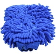 thumbnail image 3 of 2x Premium Microfiber Chenille Super Absorbent Wash and Wax Glove, Car Wash Mitts (Blue), 3 of 8