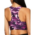 thumbnail image 2 of Reebok Womens Essential Print Sports Bra with Back Pocket and Removable Cups, Sizes XS-XXXL, 2 of 4