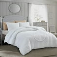 thumbnail image 2 of Maple&Stone Queen Duvet Cover Set Pieces Textu Tufted Boho Bedding Sets Zipper Closure Design with Ties Duvet Cover + Pillow Shams Comforter NOT Included ( Queen Siz, 2 of 5