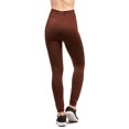 thumbnail image 4 of ET TU Leggings - Women's Solid Color Full Length Fleece Winter Leggings, 4 of 4