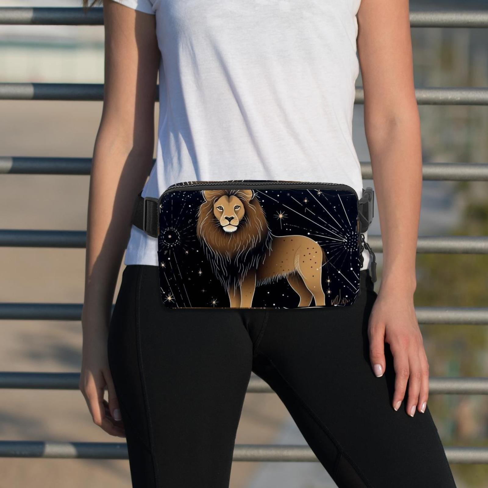 Leo Lightweight Adjustable Fanny Packs with Extension Strap - Unisex Waist Bags Running Belt
