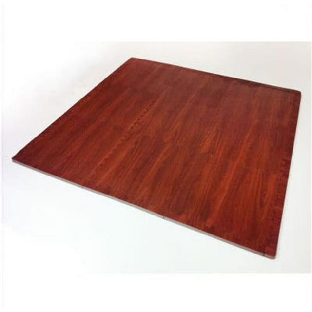 Sleeping Partners cpmsev129 Tadpoles Wood Print Playmat Set Dark Wood