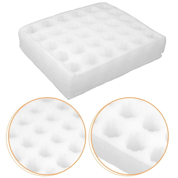 OATIPHO White Epe Material Egg Crate for Shipping Durable Shock Absorbing Egg Storage and Transport Container