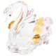 thumbnail image 1 of Small Crystal Swan Ornament for Living Room and Bedroom Tabletop 2pcs, 1 of 5