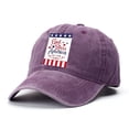 thumbnail image 2 of American Flag Hat,Embroidered Hat Dad Hat For Women Sun Hats For Women Summer Hats For Women Baseball Cap Fishing Hat Baseball Hats For Women Golf Hats Trucker Hats Women,Purple, 2 of 3