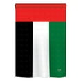 thumbnail image 2 of Breeze Decor 08247 United Arab Emirates 2-Sided Vertical Impression House Flag - 28 x 40 in., 2 of 2