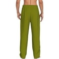 thumbnail image 3 of Balery Men'S Olive Pants,Sleepwear Pants,Pajama Pants,Pj Bottoms Drawstring And Pockets-Large, 3 of 9