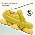 thumbnail image 5 of Hobibear Garden Clog Toddler Slip on Beach Slipper Sandals(Toddler/Little Kids/Big Kids)Yellow 5-6, 5 of 7