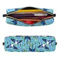 thumbnail image 2 of Fotbe Flying Swallows Estuche para Lápices de Cuero con Estampado, Estuche con Cremallera Resistente, Organizador Compacto y Elegante para Papelería, 2 of 7