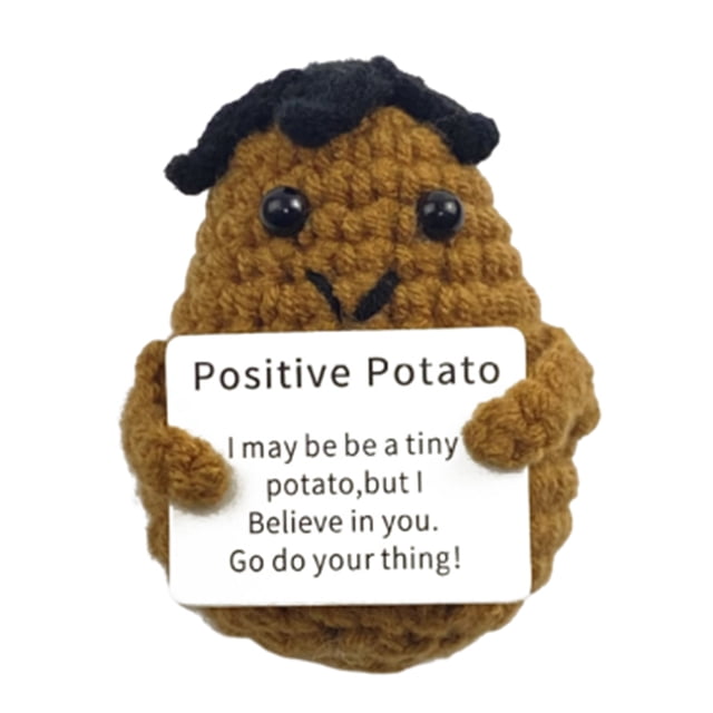 Mini patatas hechas a mano, regalos de cumpleaños creativos, divertidos y positivos para amigos