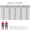thumbnail image 2 of HTQWLP Traje de Cosplay del Hombre Araña Clásico, Mono Zentai Enterizo Completo Impreso en 3D, Disfraz de Superhéroe para Halloween y Eventos de Cosplay - 110, 2 of 8