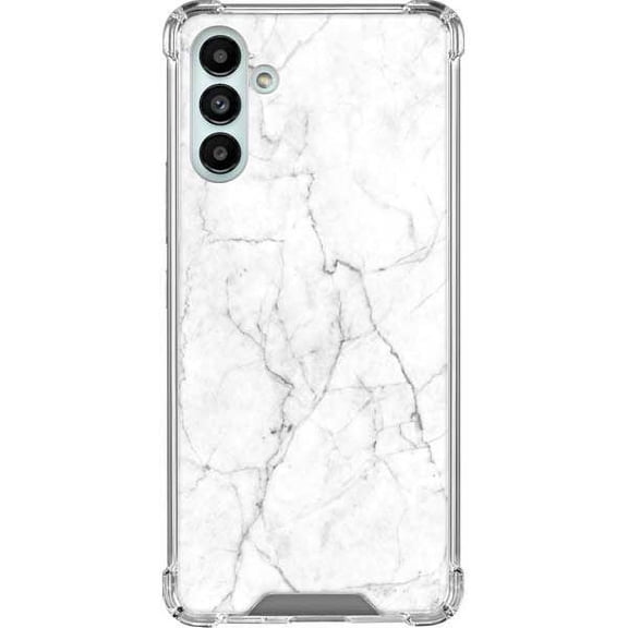 Skinit Marble White Marble Galaxy A13 5G Clear Case