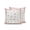 White, variant on Red Green Plaid Outdoor Throw Pillows with Inserts Set of 2, 16"x16" Winter Christmas Beige Stripes Red Blocks Farmhouse Waterproof Square Patio Pillows for Outside Furniture, Sofa, Porch, Garden