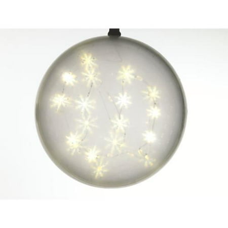GKI Bethlehem Lighting 36 White Battery Operated LED Holographic GKI Bethlehem Lighting 36 White Battery Operated LED Holographic Sphere Christmas Lights Green Wire - Walmart.com - GKI Bethlehem Lighting 36 White Battery Operated LED Holographic