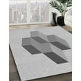 thumbnail image 2 of Ahgly Company Indoor Rectangle Patterned Gunmetal Gray Area Rugs, 2' x 5', 2 of 6