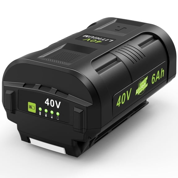 40V 6.0Ah OP4026A Battery Replacement for Ryobi 40V Battery Compatible with Ryobi 40 Volt Battery Lithium OP4040 OP40201 OP4050A OP4015 OP40261 OP4030 OP40401 OP4060 Power Tools