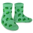 thumbnail image 6 of TeeHee Little Girls Cotton Crew Socks 6 Pair Pair (6-8 Years, Food Crew), 6 of 7