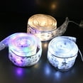 thumbnail image 4 of KYAIGUO Christmas Ribbon Decor Pretty Printed Grosgrain LED Strip Light for DIY Handmade Festival Home Party Birthday Christmas Decorations Gift Packing, 4 of 6