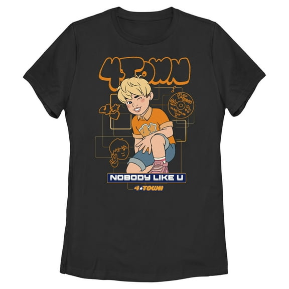 Women's Turning Red Tae Young Nobody Like U  Graphic Tee Black Large