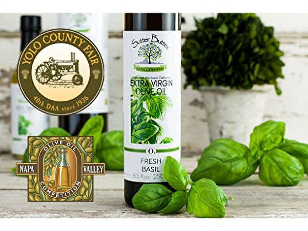 Sutter Buttes Basil Infused Olive Oil 8.5 fl. oz